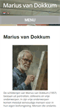 Mobile Screenshot of mariusvandokkum.nl